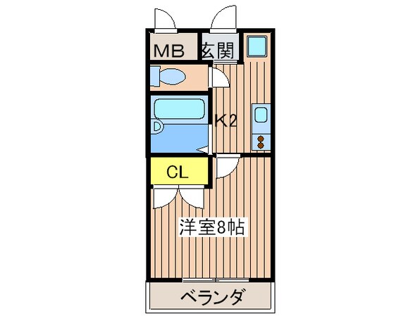 アーバンシティ上本町の物件間取画像